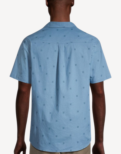 Kayce Short Sleeve Shirt#color_kayce-blue-shadow