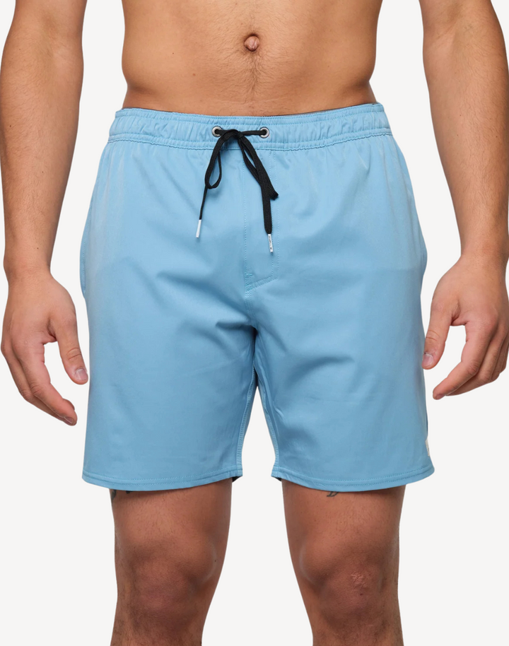 Solid 17" Swim Trunk