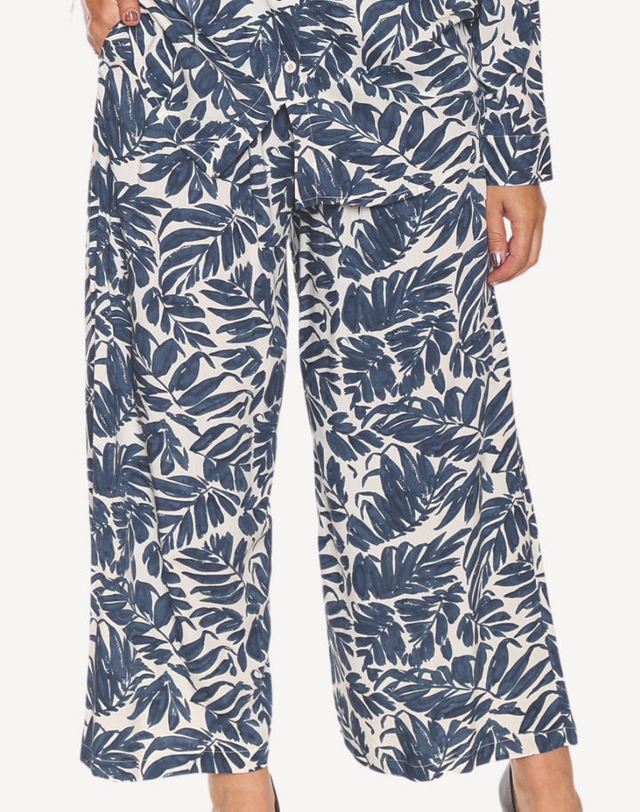 Tropic Leaves Beach Cover Up Pants