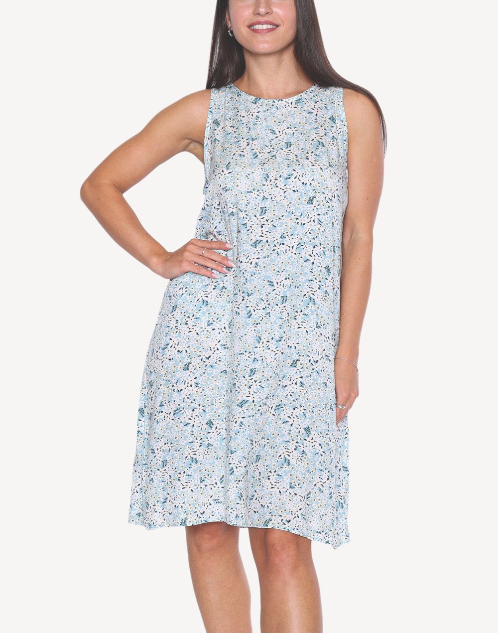 Daisy High Neck Short Dress
