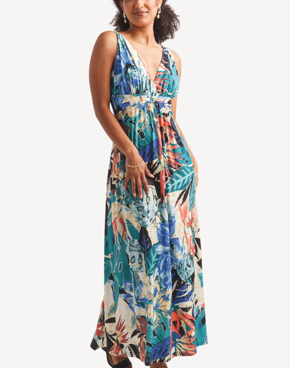 Palms Grecian Maxi Dress