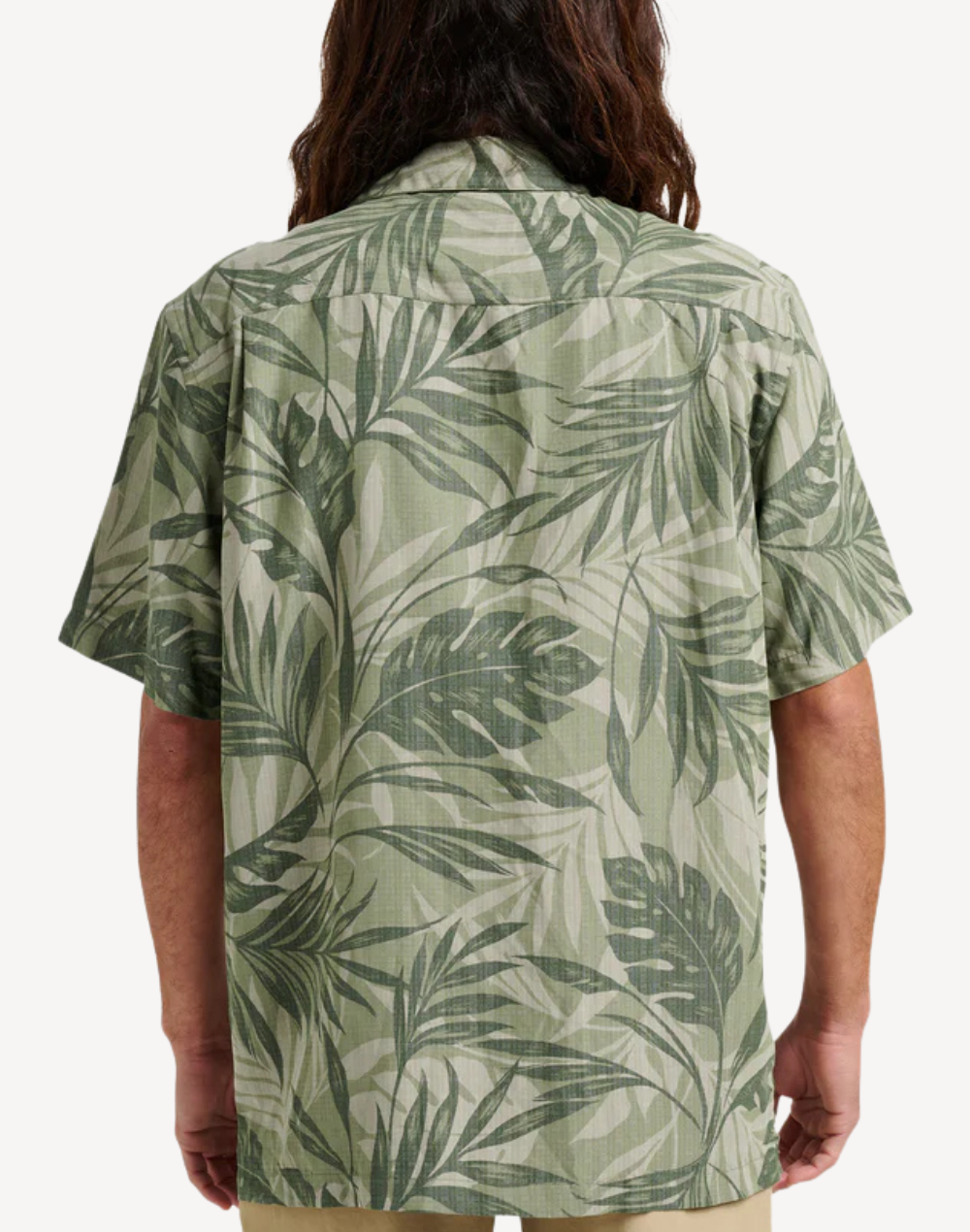 Botanical Short Sleeve Shirt#color_botanical-dark-green