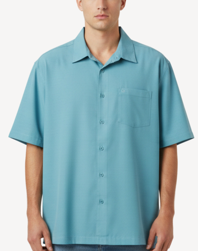 Centinela 4 Short Sleeve Shirt#color_centinela-aqua-sea