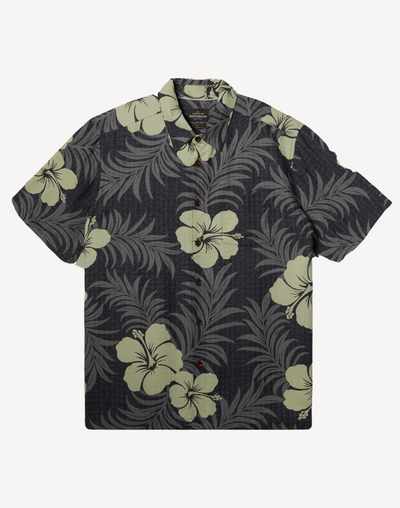 Full Bloom Short Sleeve Shirt#color_full-bloom-black