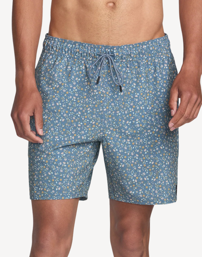 VA Vintage Elastic 17" Swim Trunk#color_vintage-navy