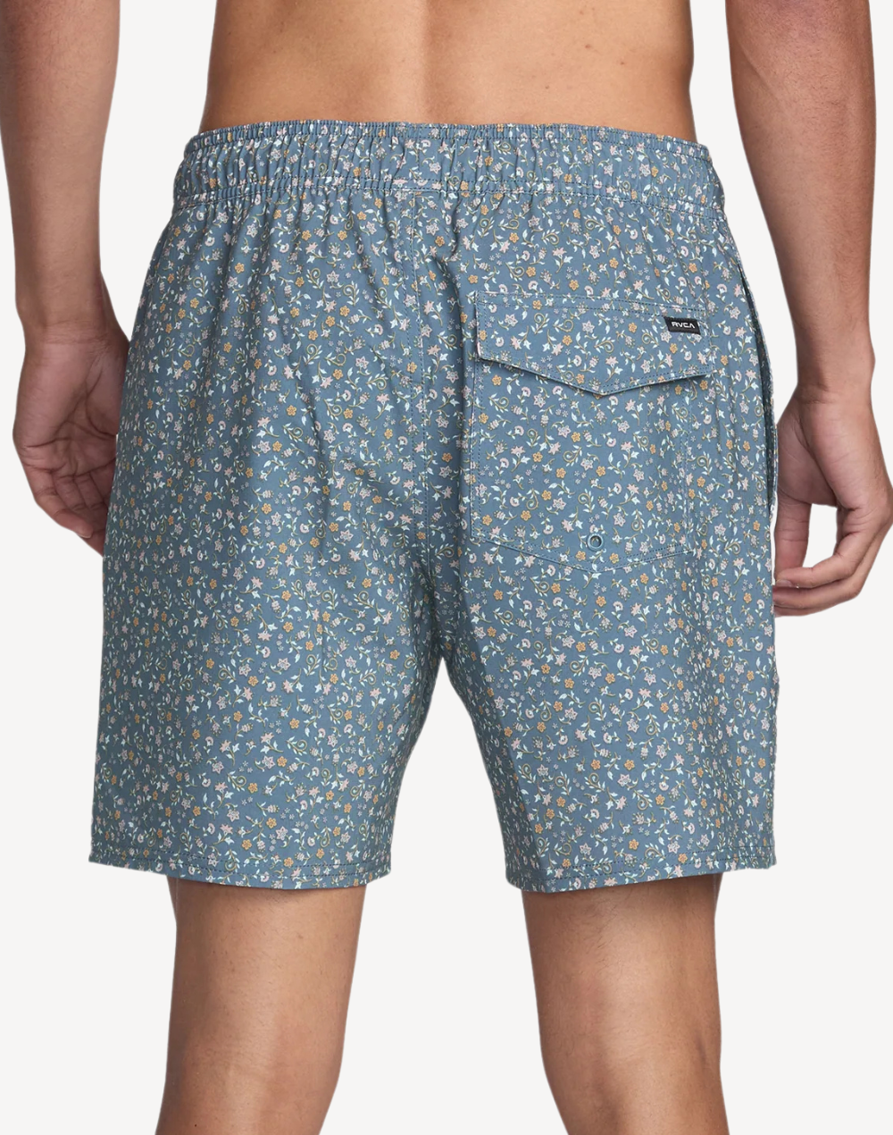 VA Vintage Elastic 17" Swim Trunk#color_vintage-navy