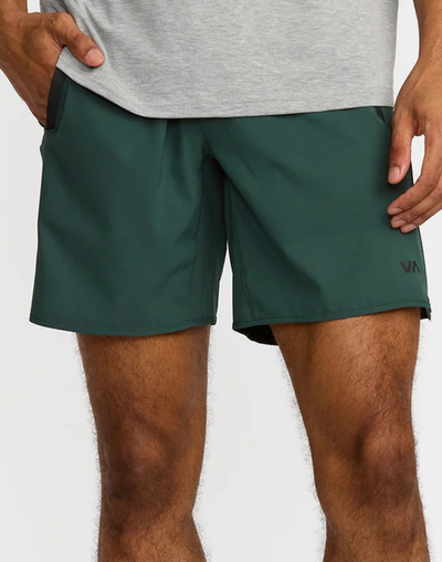 Yogger Stretch 17" Swim Trunk#color_yogger-hunter-green