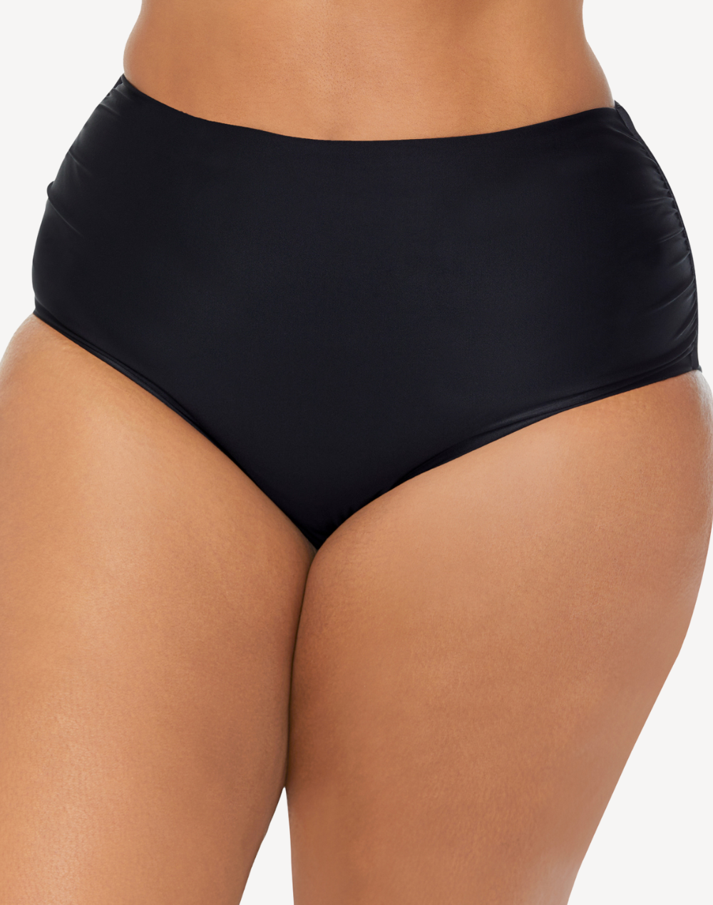 Malo Solids Keiora Plus Size Bikini Bottom#color_black