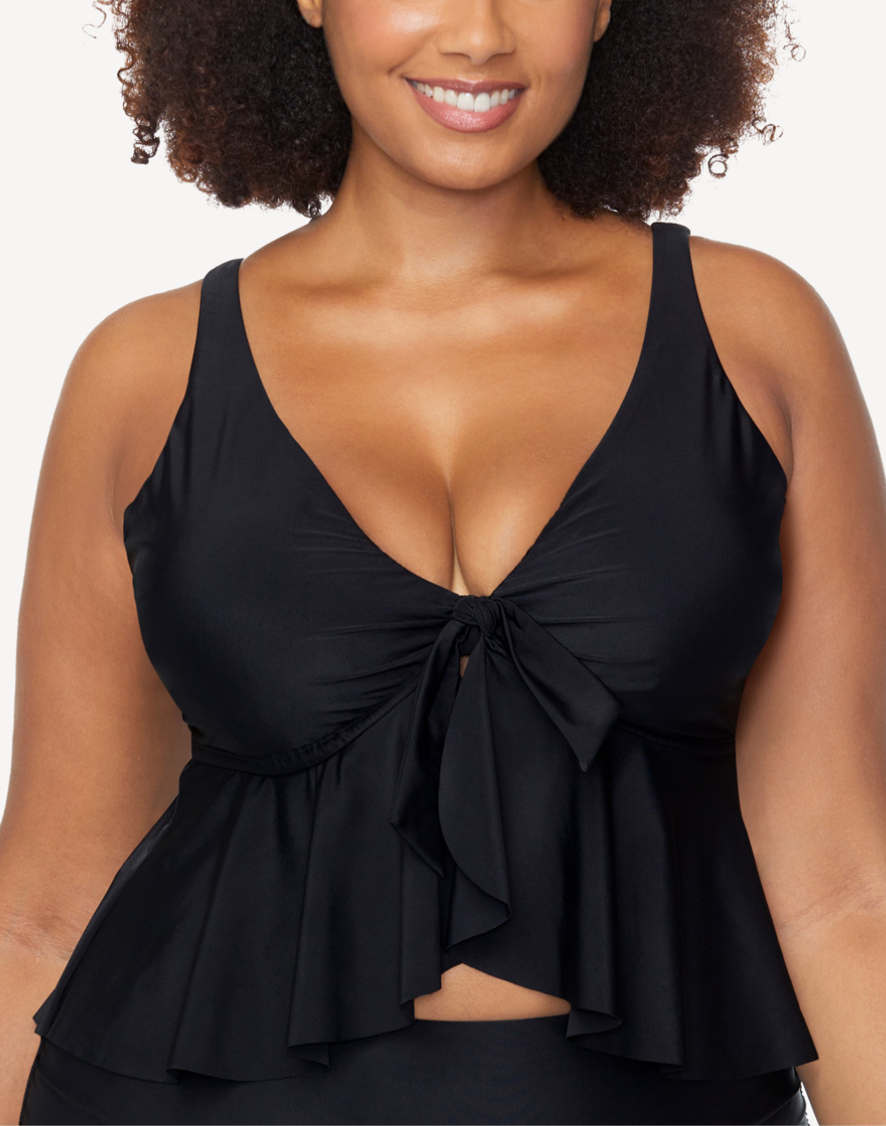 Malo Solids Topanga Plus Size Bikini Top#color_black