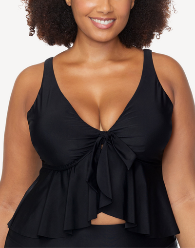 Malo Solids Topanga Plus Size Bikini Top#color_black