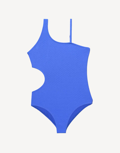 Girls Waikiki Solids Fifi Cutout One Piece#color_waikiki-blue