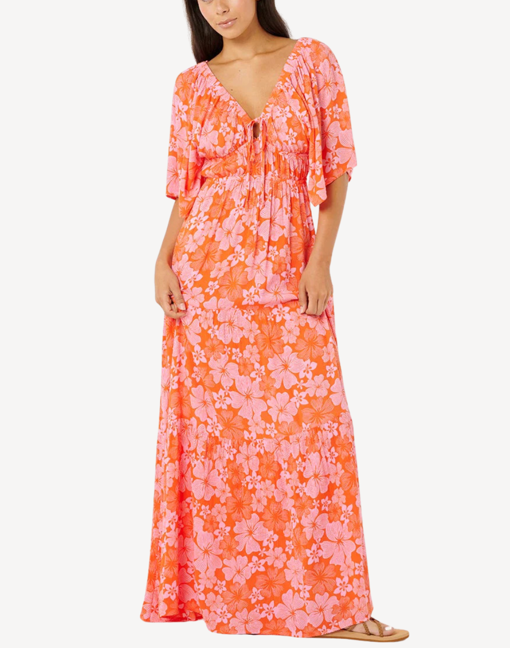 Aloha State Maxi Dress#color_aloha-red