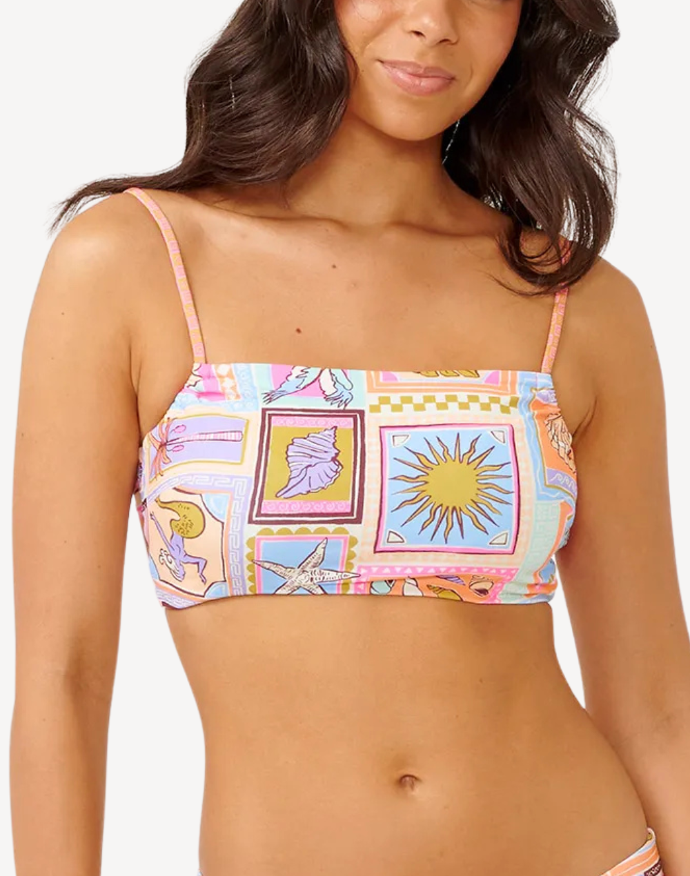 Beach Party DDD Underwire Bikini Top#color_beach-party-multi