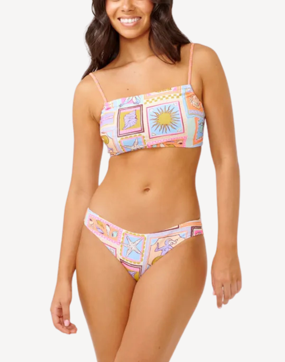 Beach Party DDD Underwire Bikini Top#color_beach-party-multi