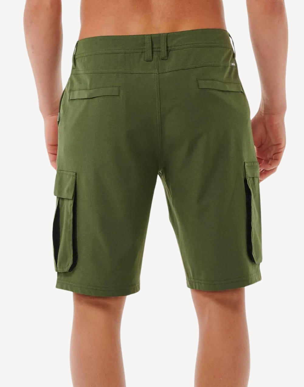 Boardwalk Classic Surf 20" Cargo Hybrid Short#color_boardwalk-dark-olive