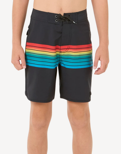 Boys Mirage Surf Revival Boardshort#color_mirage-surf-black