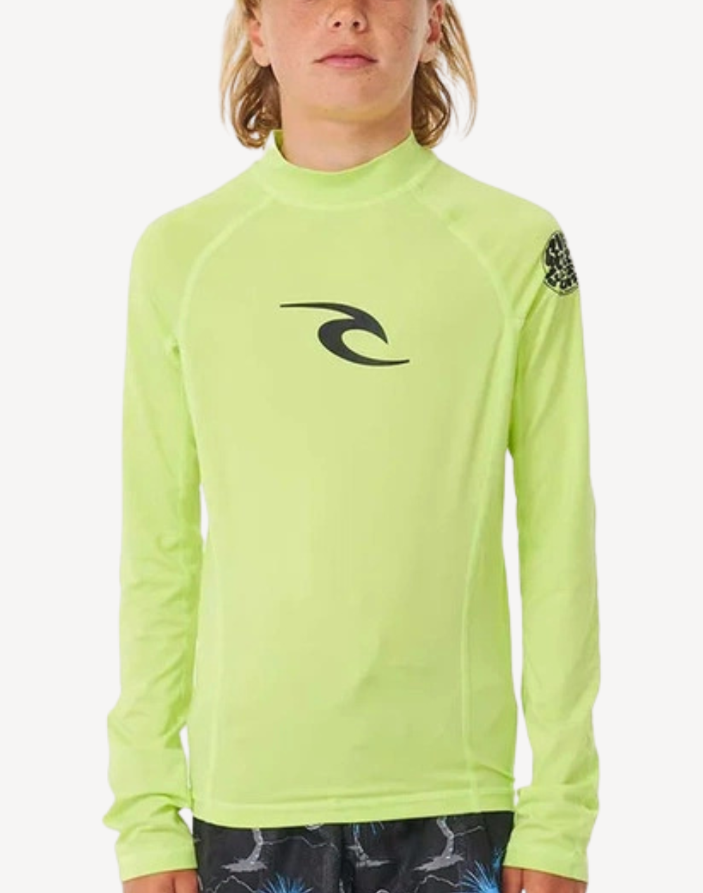 Boys Waves UPF 50 Long Sleeve Rashguard
