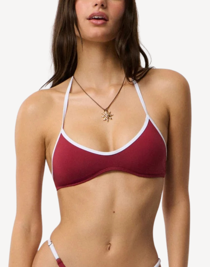 Classic Surf Halter Bikini Top