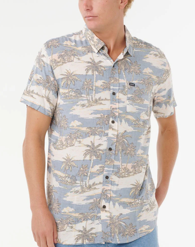 Dreamer Barrel Killa Short Sleeve Shirt#color_dreamer-bluefin