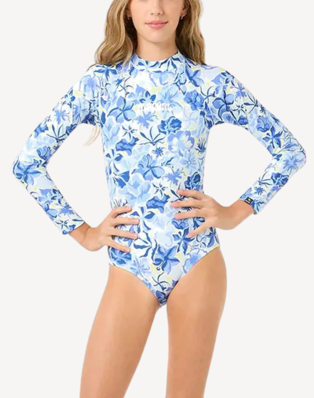 Girls Island Bliss UPF Paddle Suit#color_island-dark-blue