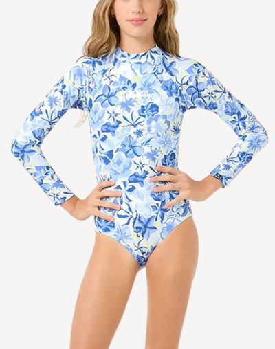 Girls Island Bliss UPF Paddle Suit#color_island-dark-blue