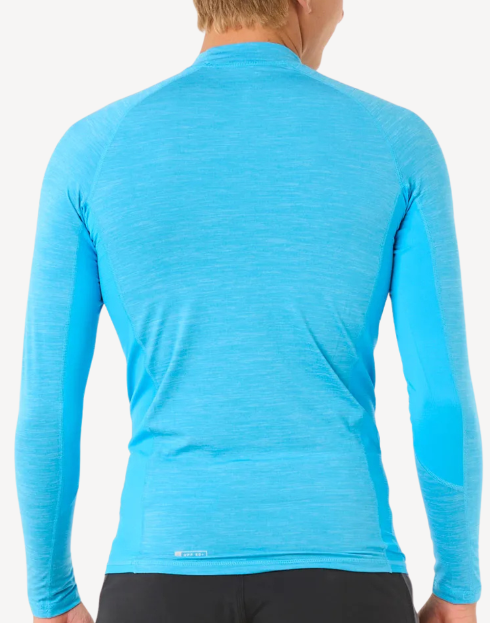 Men's Dawn Patrol Performance UPF 50+ Long Sleeve Rashguard#color_dawn-blue-paint