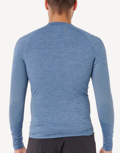 Men's Dawn Patrol Performance UPF 50+ Long Sleeve Rashguard#color_dawn-storm-blue