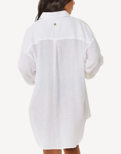 Premium Surf Holiday Shirt Cover Up#color_white