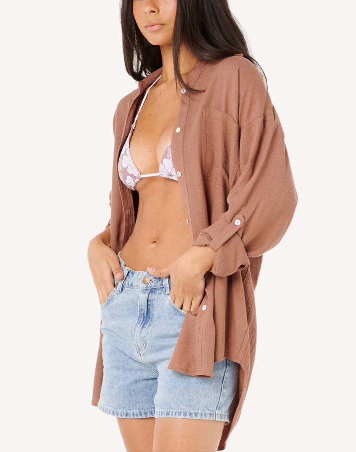 Premium Surf Holiday Shirt Cover Up