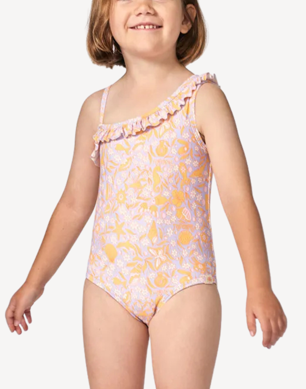 Toddler Girls Rainbow Tide One Piece#color_rainbow-tide-multi