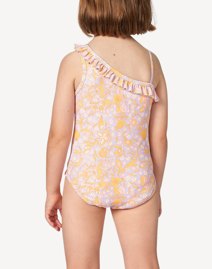 Toddler Girls Rainbow Tide One Piece