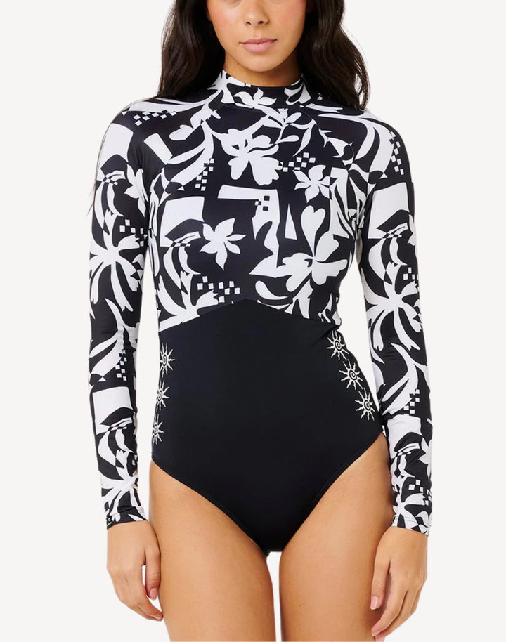 Topanga Geo UPF 50 Long Sleeve Paddle Suit