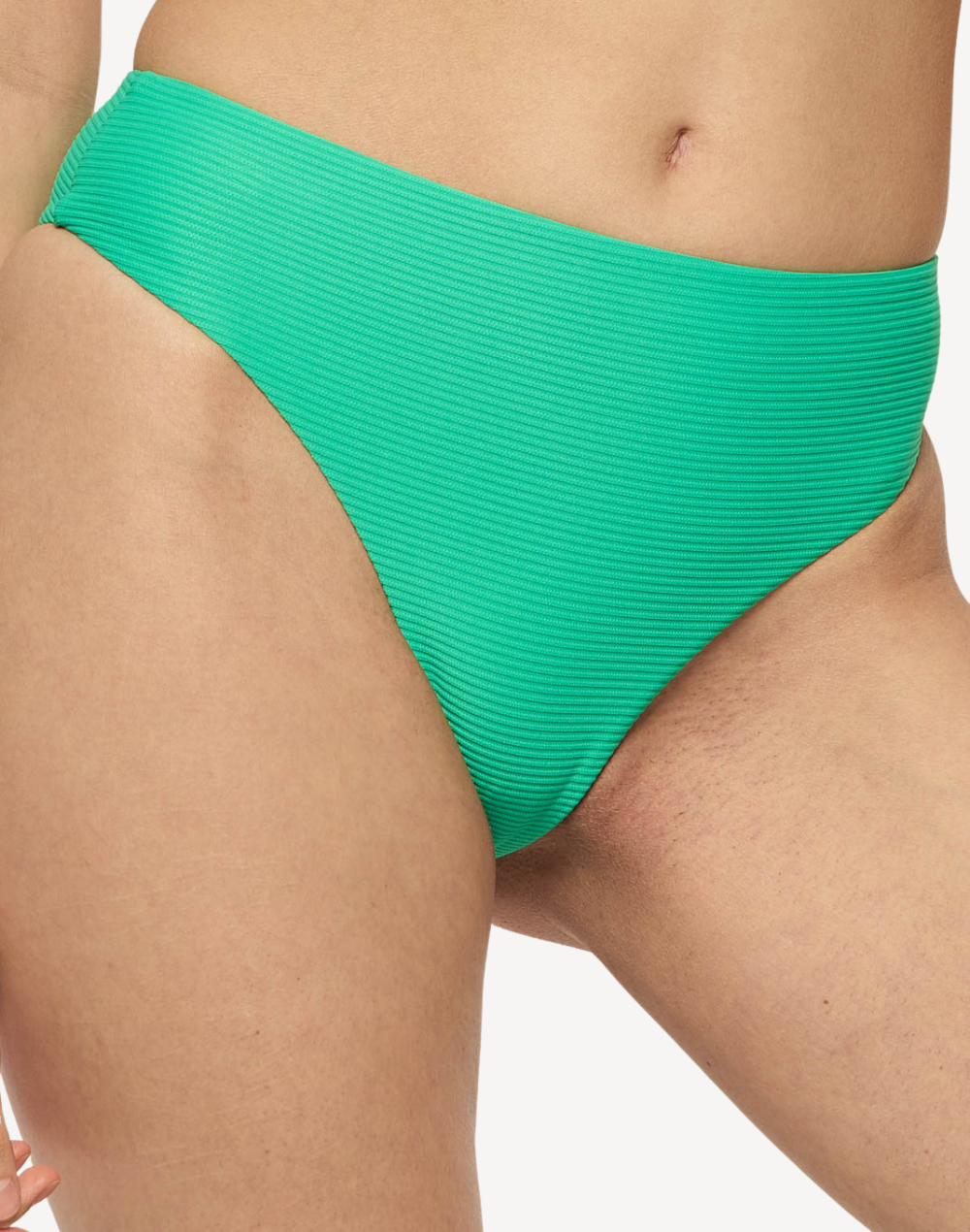 Contempo Rib High Waist Bikini Bottom