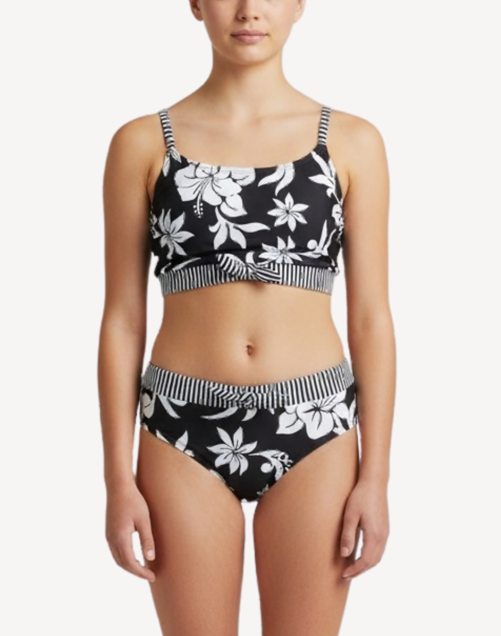 Girls Oversized Floral Bikini Set