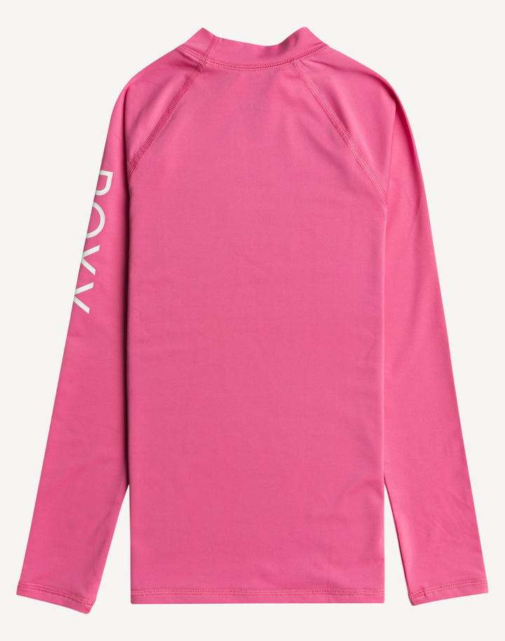 Girls Whole Hearted UPF 50 Long Sleeve Rashguard
