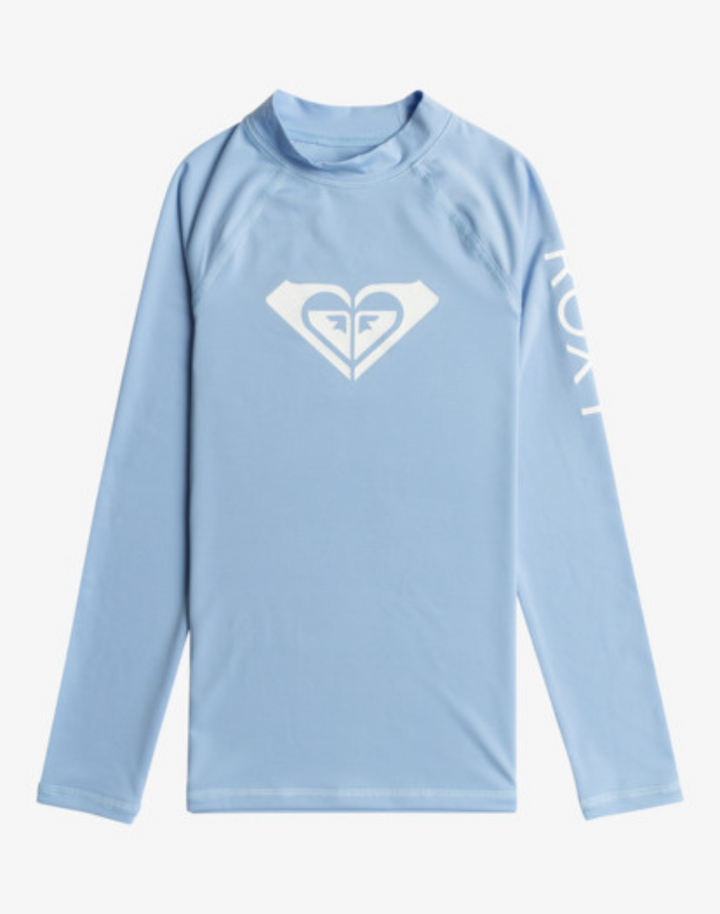 Girls Whole Hearted UPF 50 Long Sleeve Rashguard