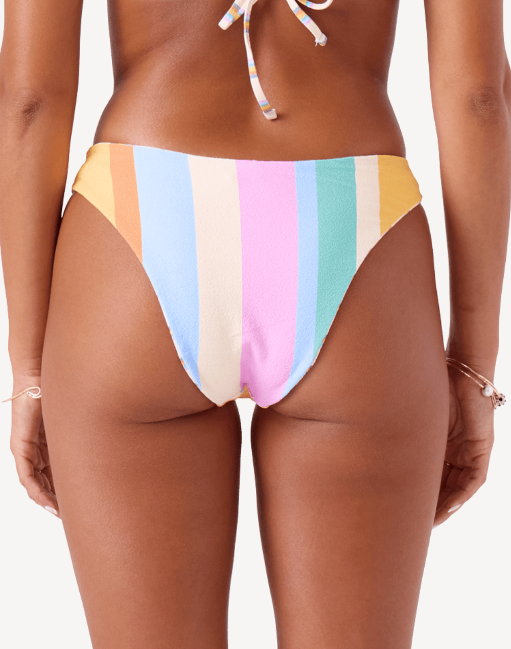 Go My Way Reversible Scoop Cheeky Bikini Bottom#color_go-my-way-multi