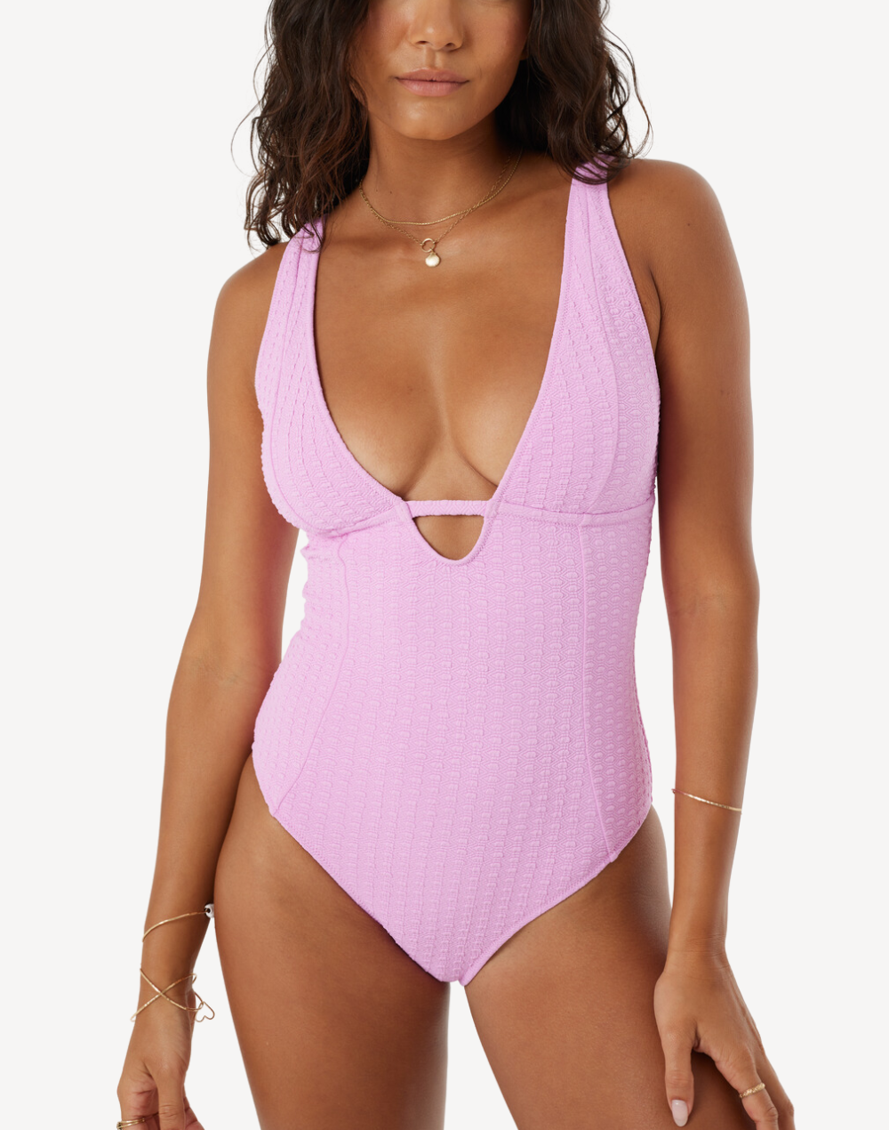 Haleiwa Plunge One Piece#color_haleiwa-lilac