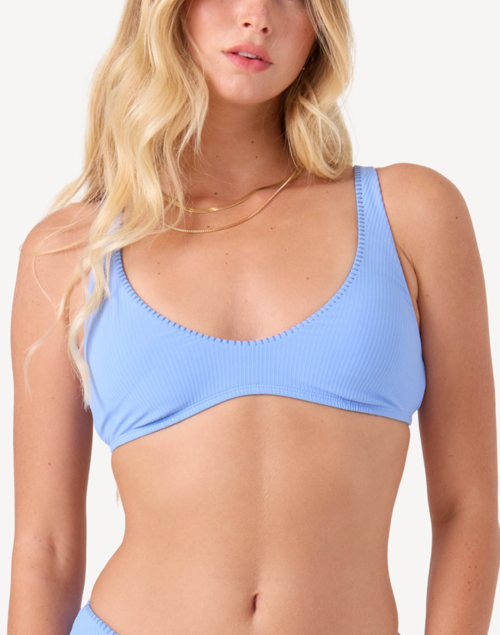 Loop Me In Scoop Bralette Bikini Top
