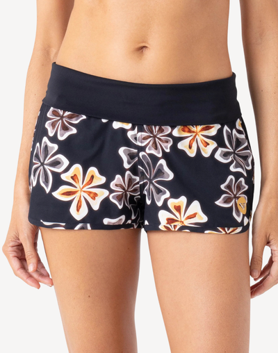 Playa Hermosa 2" Boardshort#color_playa-brown-black-combo