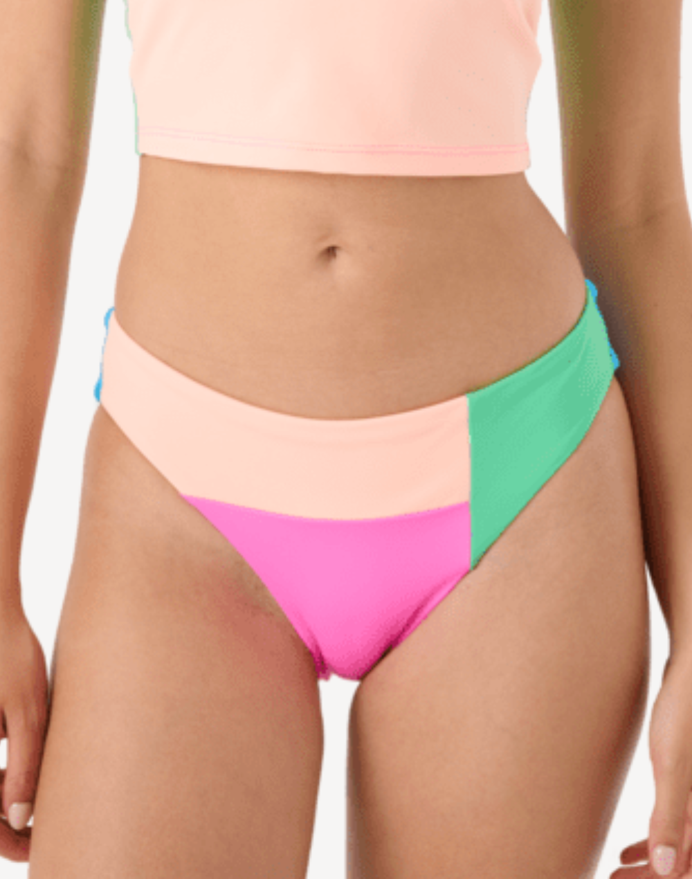 Surf City Colourblock Hipster Bikini Bottom