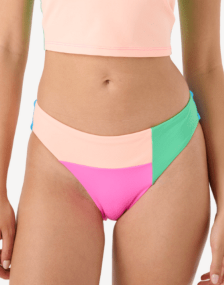 Surf City Colourblock Hipster Bikini Bottom