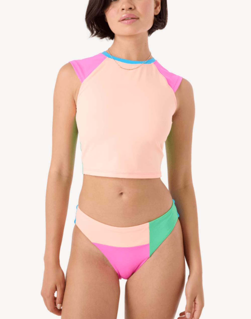 Surf City Colourblock Hipster Bikini Bottom