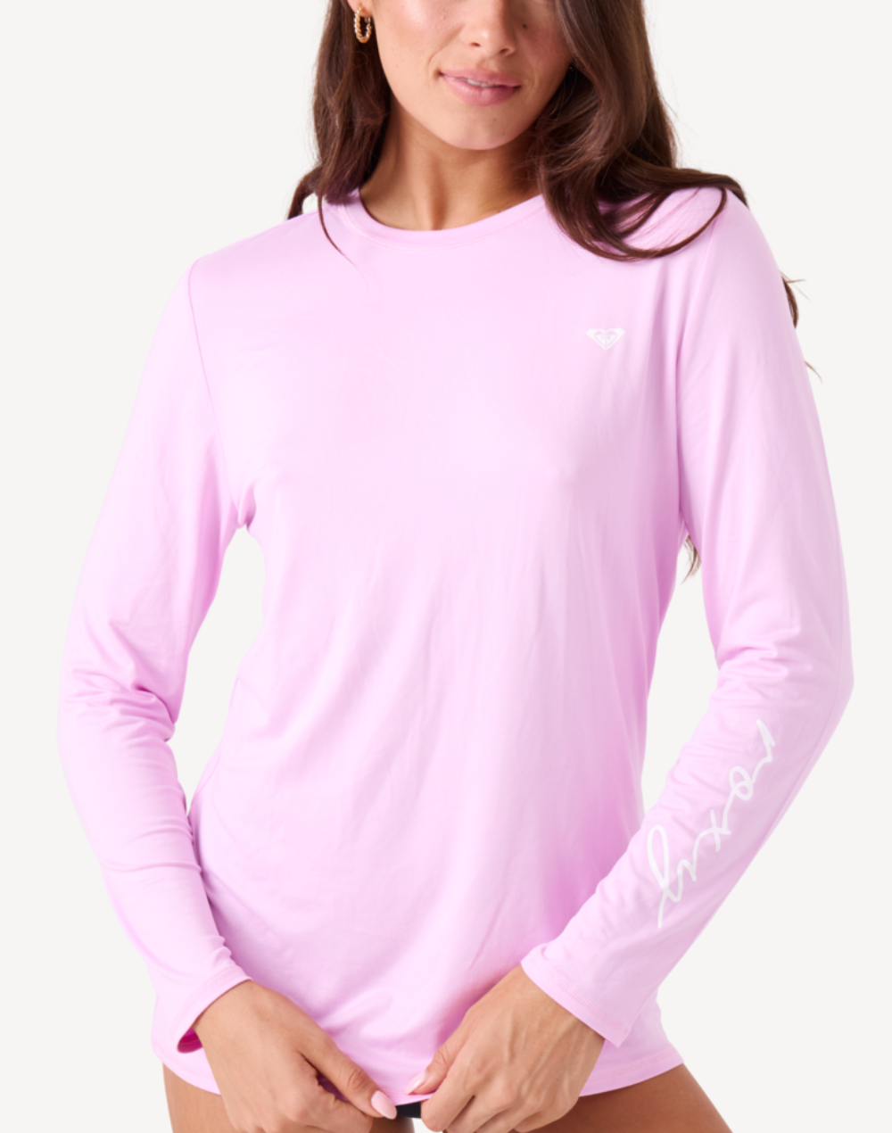 Surf City Warm UPF 50 Long Sleeve Swim Shirt#color_surf-city-lilac