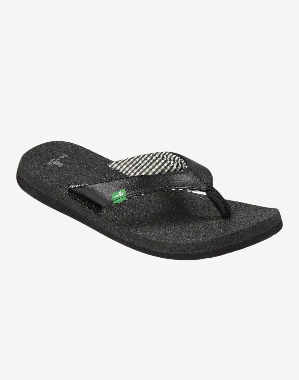 Women's Yoga Mat Sandal#color_black