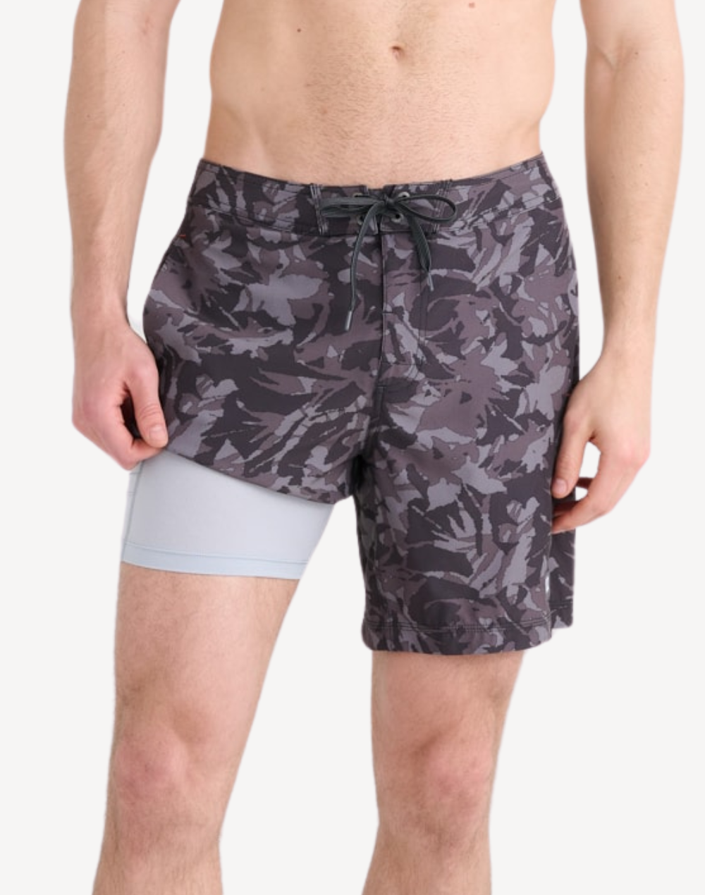 Batik Como Betawave 2N1 17" Boardshort#color_batik-camo-dark-graphite