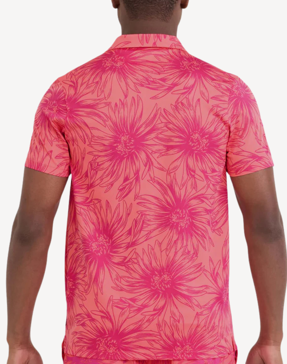 Big Daisy Droptemp Dry Resort Short Sleeve Shirt#color_big-daisy-gumball