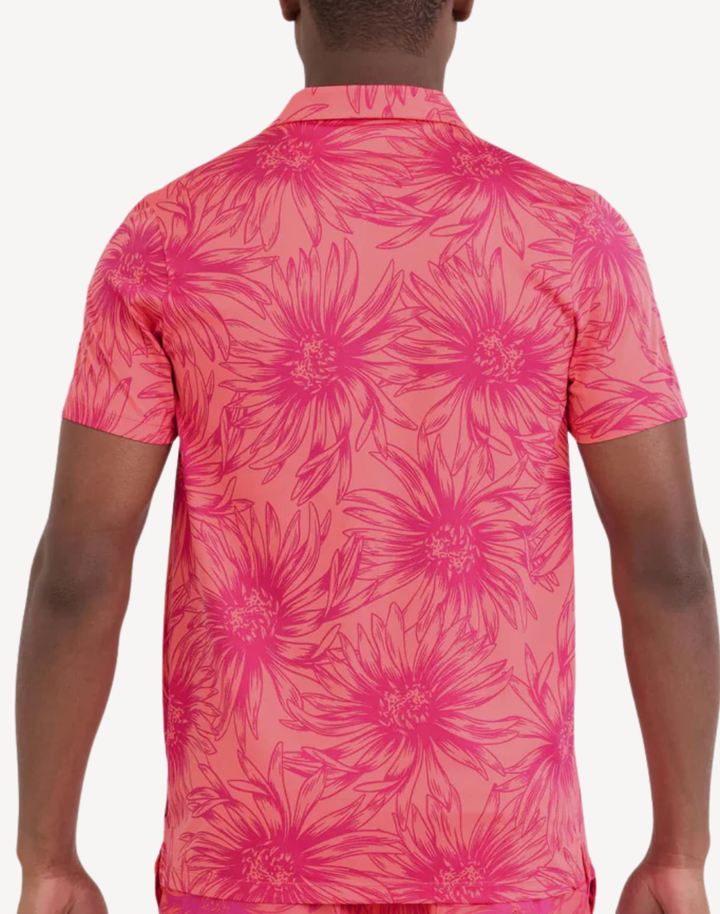 Big Daisy Droptemp Dry Resort Short Sleeve Shirt