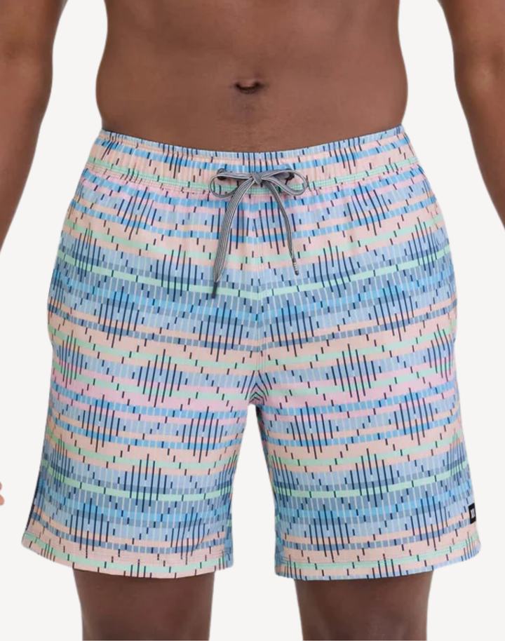 Boardwalk Geo Oh Buoy 18 Brief Liner Swim Trunk