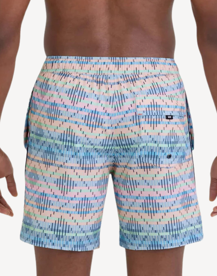 Boardwalk Geo Oh Buoy 18 Brief Liner Swim Trunk